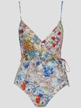 Zimmermann Clover Wrap Swimsuit Size 3